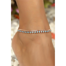 Azuris 925 Ayar FST6003 Gümüş Festival Halhal