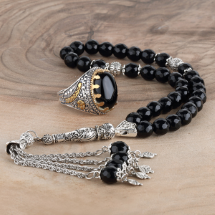 Rachon RCHSET124 Fasetli Onyx Set