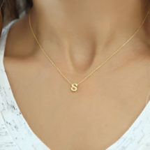 Azuris OMR1322 Üç Boyutlu S Harfi Kolye