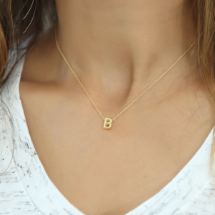 Azuris OMR1305 Üç Boyutlu B Harfi Kolye