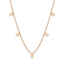 Kısmet By Milka Beads 5 Tektaşlı Kolye