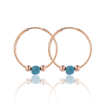 Azuris Firuze Taşlı Küpe