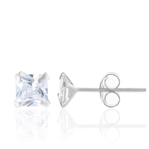 Azuris OMR2010 Tektaş Kare Küpe