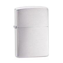 Zippo Reg Brush Finish Chrome Çakmak