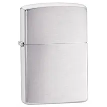 Zippo Reg Brush Finish Chrome Çakmak