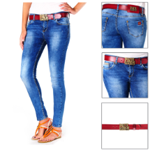 Paul Targetti 8083  Kadın Denim Pantolon