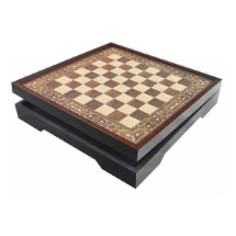 Star Oyun 1050439 Ceviz Küçük VIP Satranç Seti