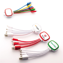 Link Pro LNKP-BGK006 Renkli LED Aydınlatmalı Çoklu Şarj Kablosu