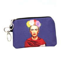 Farilya Tasarım FR1006 Mor Frida Baskılı Cüzdan