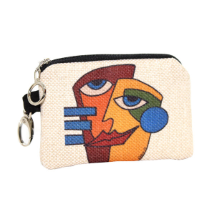 Farilya Tasarım FR1021 Surat Baskılı Keten Cüzdan