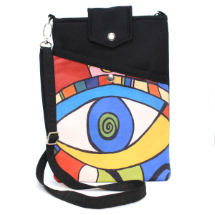 Farilya Tasarım FR1029 Göz Baskılı Kitap Çantası