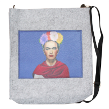 Farilya Tasarım FR095 Frida Baskılı Keçe Postacı Çantası