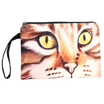 Farilya Tasarım FR0630 Kedi Baskılı Clutch