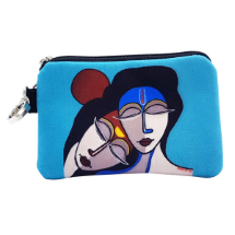 Farilya Tasarım FR1005 Buda Kızlar Baskılı Mavi Cüzdan