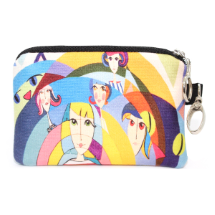 Farilya Tasarım FR1040 Renkli Kızlar Baskılı Cüzdan