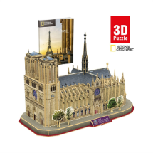 Cubic Fun Ds0986h National Geographic - Notre Dame De Paris 3D Puzzle