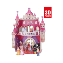 Cubic Fun E1622h Prenses Doğum Günü Şatosu 3D Puzzle