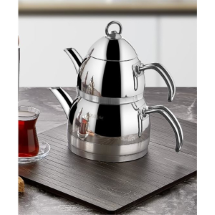 Polo Shef 103ZTÇ Zümrüt  Mega Boy Çelik Çaydanlık