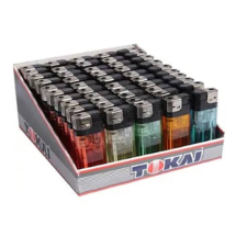 Tokai 50' li Şeffaf Çakmak