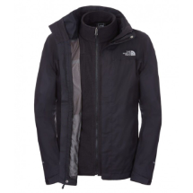 The North Face Evolve II Triclimate 3 in 1 T0CG55JK3 Siyah  Erkek Ceket