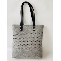 KeçeLove Gri Keçe Çanta