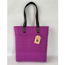 KeçeLove Mor Keçe Çanta