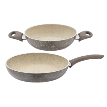 Polo Shef PTS2624 Granit Ezme Sahan 2'li Tava Set