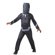 Trio Black Panther Kaslı Karakter 7-9 Yaş Erkek Çocuk Kostümü