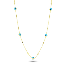 Azuris 925 Ayar Gümüş ALA1090 Festival Kolye