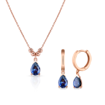 Azuris 925 Ayar Gümüş ALK7034 Mistik Taş Set