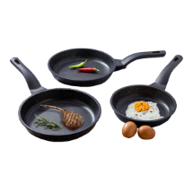 Polo Shef DTS202428 3'lü Granit Döküm Tava Set