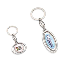 Link Pro LNKP-NEWAHL0033 Çift Yön Dönerli Metal Anahtarlık