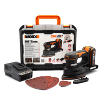 Worx WX822 Şarjlı Profesyonel Üçgen Mouse Zımpara