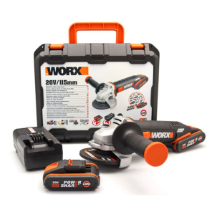 Worx WX800 Çift Akülü Profesyonel Şarjlı Avuç Taşlama