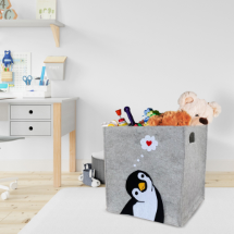KeçeLove Penguen Figürlü Keçe Organizer Sepet