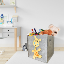 KeçeLove Zürafa Figürlü Keçe Organizer Sepet