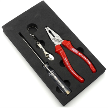 İzeltaş 2'Li Set Anahtarlıklı Pense Ve Kontrol Kalemi