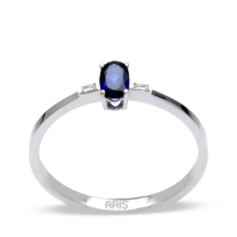 Ariş RDS02498 Pırlanta Safir Yüzük