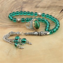 Rachon Silver 925k Erkek Yüzük Tesbih Set