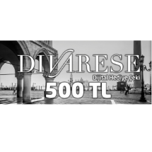 Divarese 500 TL Dijital Hediye Çeki