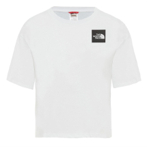 The North Face NF0A4SY9FN41 Cropped Fine Beyaz  Kadın T-Shirt