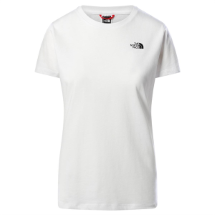 The North Face NF0A4T1AFN41 S/S Simple Dome Beyaz  Kadın T-Shirt
