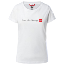 The North Face NF00A6PRLB11 S/S NeverStopExploring Beyaz  Kadın T-Shirt