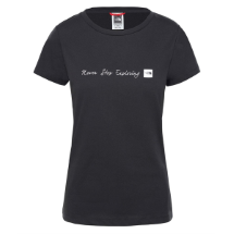 The North Face T0A6PRKY4 S/S Neverstopexploring Tee-Eu Siyah  Kadın T-Shirt