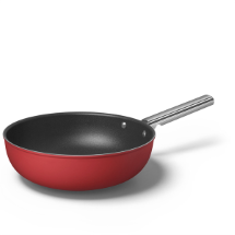 Smeg CKFW3001RDM Cookware 50'S Style 30 cm  Wok Tava