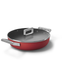 Smeg CKFD2811RDM Cookware 50'S Style 28 cm  Pilav Tenceresi