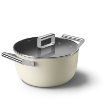 Smeg CKFC2411CRM Cookware 50'S Style 24 cm  Tencere