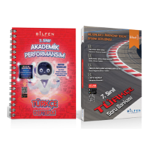 Bilfen Türkçe 7 AAkademik Per. Def. + 7. Sınıf Biltest Türkçe S.B. Eğitim Seti