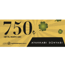 Ayakkabı Dünyası 750 TL Dijital Hediye Çeki