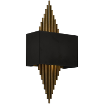 Avonni AP-62175-01 E14 Siyah Boyalı Metal Aplik